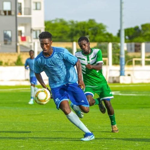 "témoignage joueur football Kinshasa accompagné Nova Sport agence